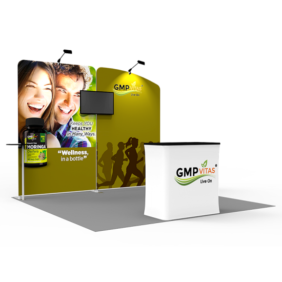 10 x 10ft Portable Exhibition Stand Display Booth A