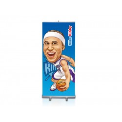 Standard Retractable Roll Up Banner Stand with Economic Base